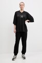 EA7 Emporio Armani tricou AF15213.7X000083 negru SS25