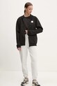 Хлопковая футболка EA7 Emporio Armani AF13243.7X000032 чёрный SS25