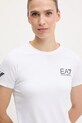 EA7 Emporio Armani tricou de antrenament alb TJEMZ.8NTT70