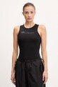 Боди EA7 Emporio Armani slim чёрный AF12625.7W000338
