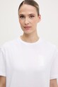 EA7 Emporio Armani tricou din bumbac alb AF10201.7W000186
