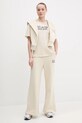 EA7 Emporio Armani tricou din bumbac AF12503.7W000098 bej SS25