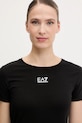 Тениска EA7 Emporio Armani черен AF12115.7W000072