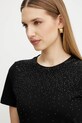 Marciano Guess t-shirt bawełniany LOLIE czarny 5RGI02.6298A