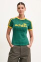 Футболка adidas Originals GRAPHIC CALI T regular зелений JC7703