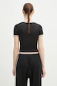 Îmbrăcăminte adidas Originals tricou KNITTED 3S TEE JJ0960 negru