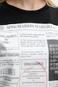 MM6 Maison Margiela t-shirt in cotone S52GC0337.S24312 nero