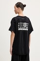Odzież MM6 Maison Margiela x Salomon t-shirt S52GC0345.M20101 czarny