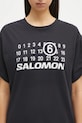 MM6 Maison Margiela x Salomon t-shirt black S52GC0345.M20101