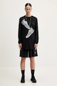 MM6 Maison Margiela longsleeve x Salomon S52GC0346.M20101 negru SS25