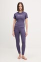 Columbia t-shirt sportowy Columbia Move 2103691 fioletowy SS26