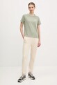 Columbia tricou din bumbac Rolling Bend 2120021 verde SS25