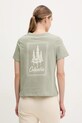 Îmbrăcăminte Columbia tricou din bumbac Rolling Bend 2120021 verde