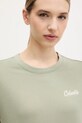 Columbia tricou din bumbac Rolling Bend verde 2120021