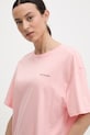 Columbia t-shirt bawełniany Rolling Bend różowy 2120031