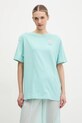 Îmbrăcăminte Columbia tricou din bumbac Rolling Bend 2120031 turcoaz