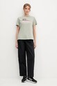Columbia t-shirt Delta Drift 2120121 zielony SS25