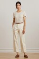 Îmbrăcăminte Lauren Ralph Lauren tricou de in 200963871 bej