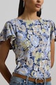 Lauren Ralph Lauren tricou din bumbac albastru 200963875