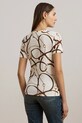 Бавовняна футболка Lauren Ralph Lauren 200963888 бежевий SS25