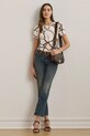 Одяг Бавовняна футболка Lauren Ralph Lauren 200963888 бежевий
