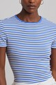 Lauren Ralph Lauren t-shirt bawełniany niebieski 200963889