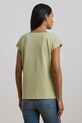 Бавовняна футболка Lauren Ralph Lauren 200963933 зелений SS25