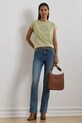 Одяг Бавовняна футболка Lauren Ralph Lauren 200963933 зелений