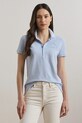 Lauren Ralph Lauren polo bawełniane bawełna niebieski 200966129