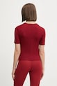Îmbrăcăminte Calvin Klein Performance tricou de antrenament LVGWS4K238 burgundia