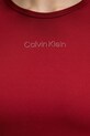 Calvin Klein Performance t-shirt treningowy LVGWS4K238 bordowy