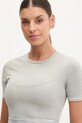Тренувальна футболка Calvin Klein Performance сірий LVGWS5K144
