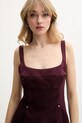 Stine Goya top bordowy SG.SS25.T052.2330