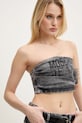 Top Moschino Jeans γκρί 0810.3219