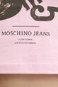 Bavlněný top Moschino Jeans 1211.3229 růžová