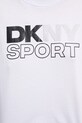 Dkny longsleeve din bumbac alb DP5T1117