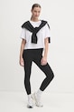 Хлопковая футболка Dkny DP5T1119 белый SS25