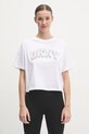 Бавовняна футболка Dkny білий DP5T1119