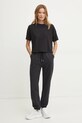 Хлопковая футболка Dkny DP4T1070 чёрный SS25