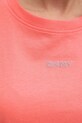 Хлопковая футболка Dkny DP5T9994 розовый