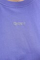 Хлопковая футболка Dkny DP5T9994 фиолетовой