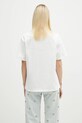 Odzież Carhartt WIP t-shirt bawełniany Rivet Script I034406.0YFXX biały