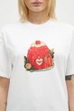 Carhartt WIP t-shirt bawełniany Pudding biały I034435.02XX