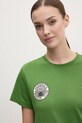 Abbigliamento adidas t-shirt in cotone x Farm Rio JD6292 verde