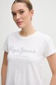 Pepe Jeans t-shirt bawełniany RYLEIGH biały PL506014