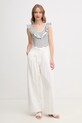 Pepe Jeans top VALERY PL506017 alb SS25