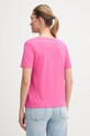 Одяг Бавовняна футболка Pepe Jeans RUBY PL506027 рожевий