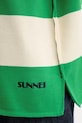 Bavlněné polo tričko Sunnei RTWXKNW014 zelená