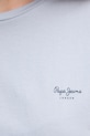 Бавовняна футболка Pepe Jeans BLOOMA PL506030 блакитний