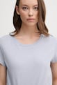 Pepe Jeans vászon póló MEGAN kék PL506049